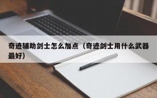 奇迹辅助剑士怎么加点（奇迹剑士用什么武器最好）